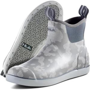 imageHUK Mens Rogue Wave Shoe  HighPerformance Fishing ampamp Deck Boot RainRunning Lakes  Overcast Grey