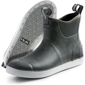 imageHUK Mens Rogue Wave Shoe  HighPerformance Fishing ampamp Deck Boot RainRunning Lakes  Volcanic Ash