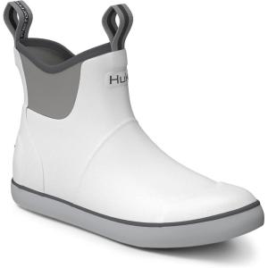 imageHUK Mens Rogue Wave Shoe  HighPerformance Fishing ampamp Deck Boot RainSolid  White