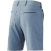 imageHUK Mens Next Level QuickDrying Performance Fishing ShortsSilver Blue