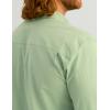 imageHUK Mens Next Level Solid Long Sleeve Fishing Button Down Shirt for MenFog Green