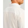 imageHUK Mens Next Level Solid Long Sleeve Fishing Button Down Shirt for MenWhite