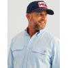 imageHUK Mens Next Level Solid Long Sleeve Fishing Button Down Shirt for MenWindsurfer