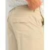 imageHUK Next Level 105quot QuickDrying Fishing Shorts for MenKhaki