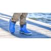 imageHUK UnisexChild Rogue Wave Shoe HighPerformance Fishing ampamp Deck Boot for Youth AnkleMarolina Blue