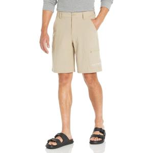imageHUK Mens Next Level QuickDrying Performance Fishing ShortsBeige