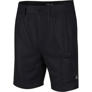 imageHUK Mens Next Level QuickDrying Performance Fishing ShortsBlack