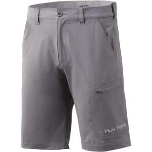 imageHUK Mens Next Level QuickDrying Performance Fishing ShortsGrey  105