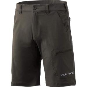 imageHUK Mens Next Level QuickDrying Performance Fishing ShortsKalamata Olive  105