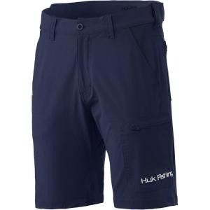 imageHUK Mens Next Level QuickDrying Performance Fishing ShortsSargasso Sea  105