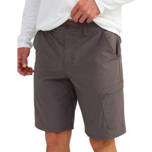 imageHUK Next Level 105quot QuickDrying Fishing Shorts for MenIron