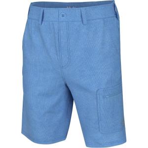 imageHUK Next Level Pattern 105quot QuickDrying Fishing Shorts for MenWashed  Marolina Blue