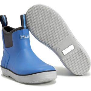 imageHUK UnisexChild Rogue Wave Shoe HighPerformance Fishing ampamp Deck Boot for Youth AnkleMarolina Blue