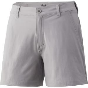 imageHUK Womens Next Level QuickDrying Performance ShortsOvercast Grey