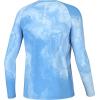 imageHUK Boys Pursuit Graphic Long Sleeve Fishing Shirt for KidsBrackish Rock  Azure Blue