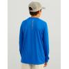 imageHUK Boys Pursuit Graphic Long Sleeve Fishing Shirt for KidsOcean Blue