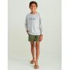 imageHUK Boys Pursuit Solid Long Sleeve Fishing Shirt for KidsHarbor Mist