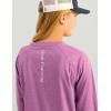 imageHUK Boys Pursuit Solid Long Sleeve Fishing Shirt for KidsOrchid Heather
