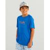 imageHUK Boys Pursuit Solid Short Sleeve Fishing Shirt for KidsOcean Blue