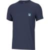 imageHUK Boys Short Sleeve Performance Tee Kids Fishing TShirtPlume Tee  Naval Academy