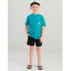 imageHUK Boys Short Sleeve Performance Tee Kids Fishing TShirtRad Series  Algiers Blue