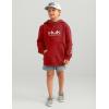 imageHUK Kids Hoodie Cotton Fleece Hooded SweatshirtHuk Fishing Cotton Fleece Hoodie  Scarlet Blaze