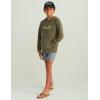 imageHUK Kids Hoodie Cotton Fleece Hooded SweatshirtHukd Up Logo Hoodie  Moss