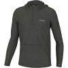 imageHUK Boys Coldfront Hoodie Performance Fishing Sweatshirt for YouthHeather Moss
