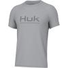 imageHUK Boys Pursuit Solid Short Sleeve Fishing Shirt for KidsHarbor Mist