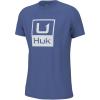 Huk'd Up Logo - Wedgewood