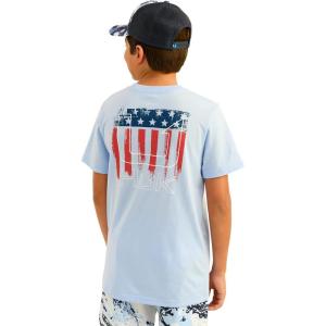 imageHUK Boys Short Sleeve Performance Tee Kids Fishing TShirtSalute  Windsurfer