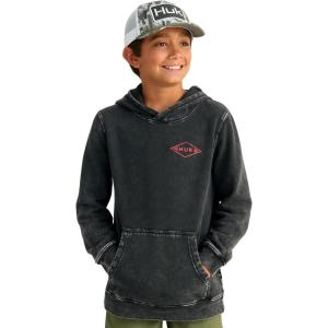 imageHUK Kids Hoodie Cotton Fleece Hooded SweatshirtCotton Fleece Graphic Hoodie  Black
