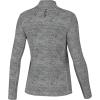 imageHUK Coldfront Heather Pullover Fishing 14 Zip for WomenHarbor Mist Heather