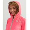 imageHUK Womens Tradewinds Jacket Lightweight Waterproof Windbreaker with UPF Sun ProtectionNeon Coral