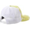imageHUK Womens Trucker Ladies AntiGlare Snapback HatCloud Dye  Citrus Yellow
