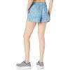imageHUK Womens Volley Elastic Waist QuickDry Shorts 30 UPFLinear Leaf  Titanium Blue