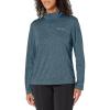 imageHUK Coldfront Heather Pullover Fishing 14 Zip for WomenTapestry Heather