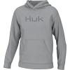 imageHUK Womens Hukd Up Logo Fishing Fleece Hoodie with StretchHarbor Mist