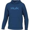 imageHUK Womens Hukd Up Logo Fishing Fleece Hoodie with StretchSet Sail