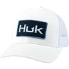 imageHUK Womens Trucker Ladies AntiGlare Snapback Fishing HatBold Patch  White