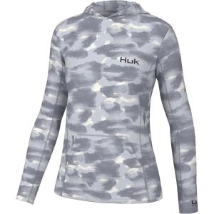 imageHUK Camden Coldfront Pullover Fishing 14 Zip for WomenHarbor Mist