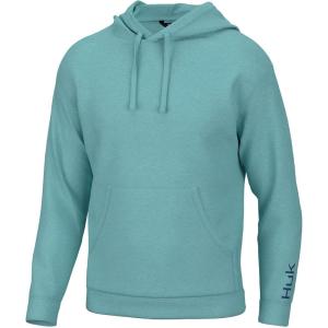 imageHUK Womens Logo Fishing Ladies Fleece Hoodie with StretchIsland Paradise