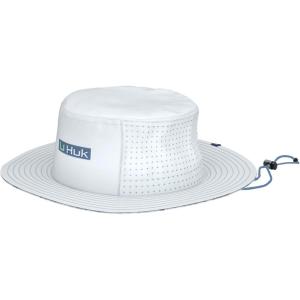 imageHUK Womens Performance Bucket Ladies AntiGlare Fishing HatAqua Dye  White
