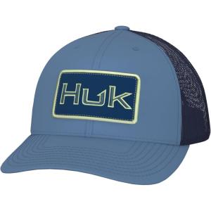 imageHUK Womens Trucker Ladies AntiGlare Snapback Fishing HatBold Patch  Quiet Harbor