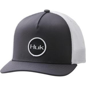 imageHUK Womens Trucker Ladies AntiGlare Snapback HatCircle  Charcoal Grey
