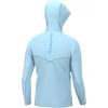 imageHUK Icon X Hoodie Fishing Shirt with Sun Protection for MenCrystal Blue