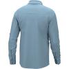 imageHUK Mens A1a Woven Performance Long Sleeve ButtonCrystal Blue