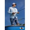 imageHUK Mens A1a Woven Performance Long Sleeve ButtonIce Water