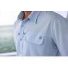 imageHUK Mens A1a Woven Performance Long Sleeve ButtonIce Water