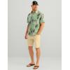 imageHUK Mens A1a Woven Performance Long Sleeve ButtonKc  Fog Green